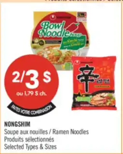 Pharmaprix NONGSHIM Ramen Noodles offer