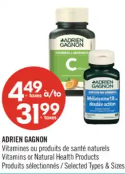 Pharmaprix ADRIEN GAGNON Vitamins or Natural Health Products offer