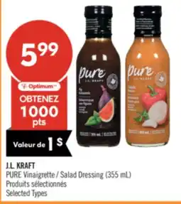 Pharmaprix J.L. KRAFT Salad Dressing offer