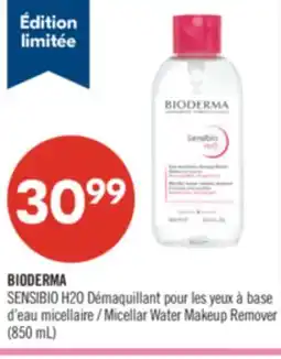Pharmaprix BIODERMA Micellar Water Makeup Remover (850 mL) offer
