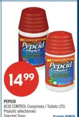 Pharmaprix PEPCID ACID CONTROL Tablets (25) offer