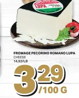 L'Intermarché FROMAGE PECORINO ROMANO| CHEESE offer
