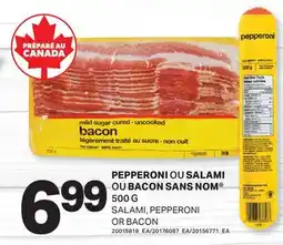 L'Intermarché PEPPERONI OU SALAMI OU BACON | SALAMI, PEPPERONI OR BACON, 500 G offer