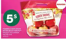 L'Intermarché POMMES CIDER GROVE NOTRE SÉLECTION | APPLES offer