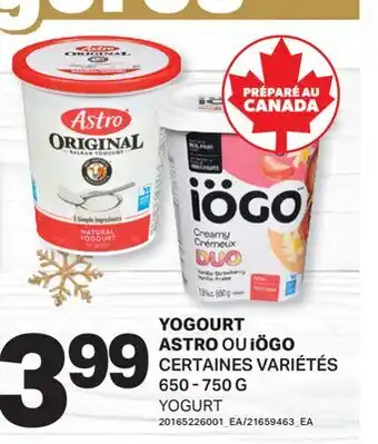 L'Intermarché YOGOURT | YOGURT, 650-750 G offer