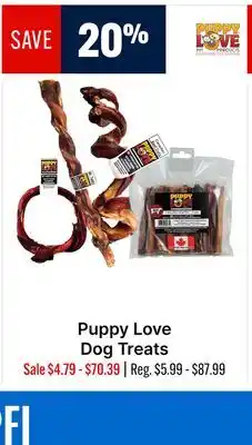 Ren’s Pets Depot Puppy Love Dog Treats offer