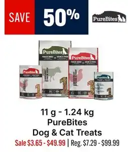 Ren’s Pets Depot PureBites Dog & Cat Treats offer