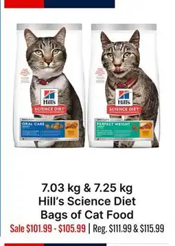 Ren’s Pets Depot Hill's Science Diet Bags of Cat Food offer