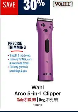 Ren’s Pets Depot Wahl Arco 5-in-1 Clipper offer