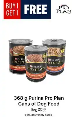 Ren’s Pets Depot Purina Pro Plan Cans of Dog Food offer