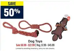 Ren’s Pets Depot Dog Toys offer
