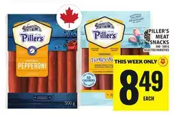 Food Basics PILLER'S MEAT SNACKS offer