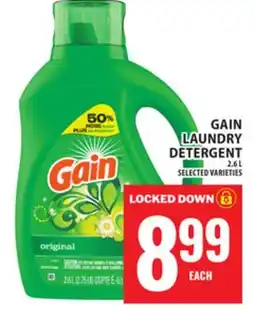 Food Basics GAIN LAUNDRY DETERGENT offer