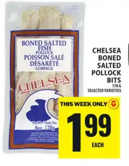 Food Basics CHELSEA BONED SALTED POLLOCK BITS offer