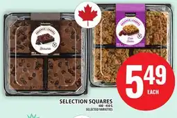 Food Basics SELECTION SQUARES offer