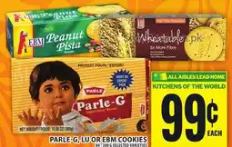 Food Basics PARLE-G, LU OR EBM COOKIES offer