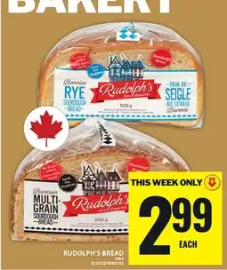 Food Basics RUDOLPH'S BREAD offer