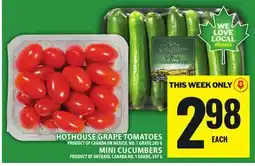Food Basics HOTHOUSE GRAPE TOMATOES offer