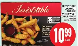 Food Basics IRRESISTIBLE COCONUT SHRIMP WITH SWEET CHILI SAUCE offer