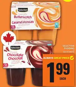 Food Basics SELECTION PUDDING offer