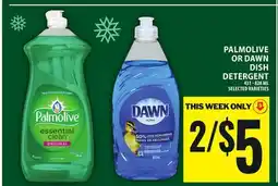Food Basics PALMOLIVE OR DAWN DISH DETERGENT offer