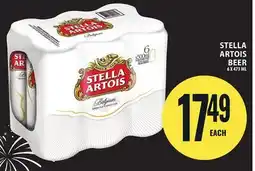 Food Basics STELLA ARTOIS BEER offer