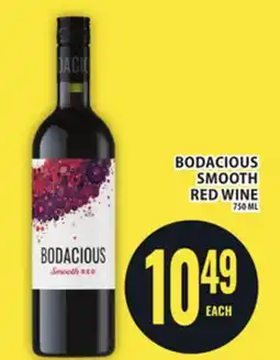 Food Basics BODACIOUS SMOOTH RED WINE offer