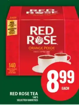 Food Basics RED ROSE TEA offer