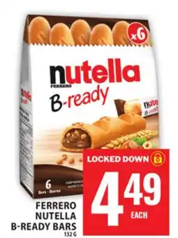 Food Basics FERRERO NUTELLA B-READY BARS offer