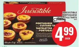 Food Basics IRRESISTIBLE PORTUGUESE STYLE TARTS offer