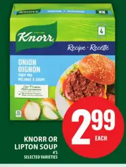 Food Basics KNORR OR LIPTON SOUP offer