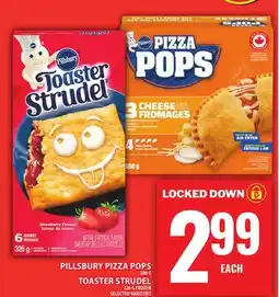 Food Basics PILLSBURY PIZZA POPS OR TOASTER STRUDEL offer