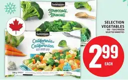Food Basics SELECTION VEGETABLES offer