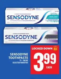 Food Basics SENSODYNE TOOTHPASTE offer
