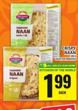 Food Basics CRISPY NAAN offer