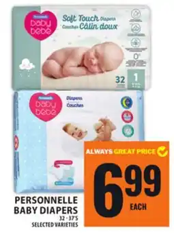 Food Basics PERSONNELLE BABY DIAPERS offer