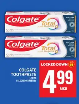 Food Basics COLGATE TOOTHPASTE offer