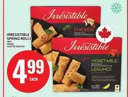 Food Basics IRRESISTIBLE SPRING ROLLS offer