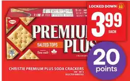Food Basics CHRISTIE PREMIUM PLUS SODA CRACKERS offer