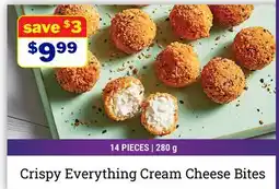 M & M Food Market Crispy Everything Cream Cheese Bites offer