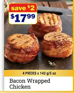 M & M Food Market Bacon Wrapped Chicken offer