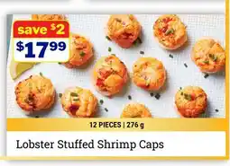 M & M Food Market Lobster Stuffed Shrimp Caps offer