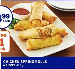 M & M Food Market CHICKEN SPRING ROLLS offer