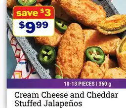 M & M Food Market Cream Cheese and Cheddar Stuffed Jalapeños offer