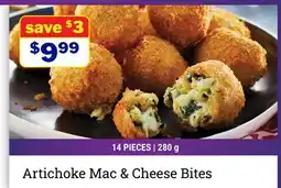 M & M Food Market Artichoke Mac & Cheese Bites offer