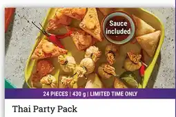 M & M Food Market Thai Party Pack offer