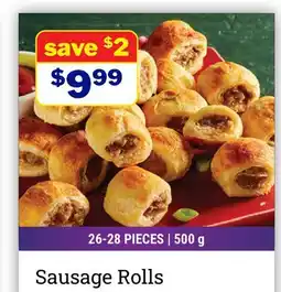 M & M Food Market Sausage Rolls offer