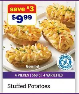 M & M Food Market Gourmet Stuffed Potatoes offer