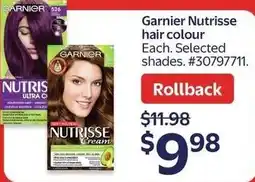 Walmart Garnier Nutrisse hair colour offer