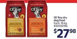 Walmart Ol' Roy dry dog food offer